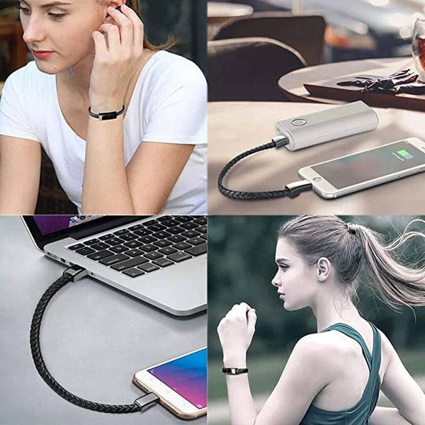 Le Bracelet Chargeur : 1 Acheté Samsung = 1 Offert Iphone.